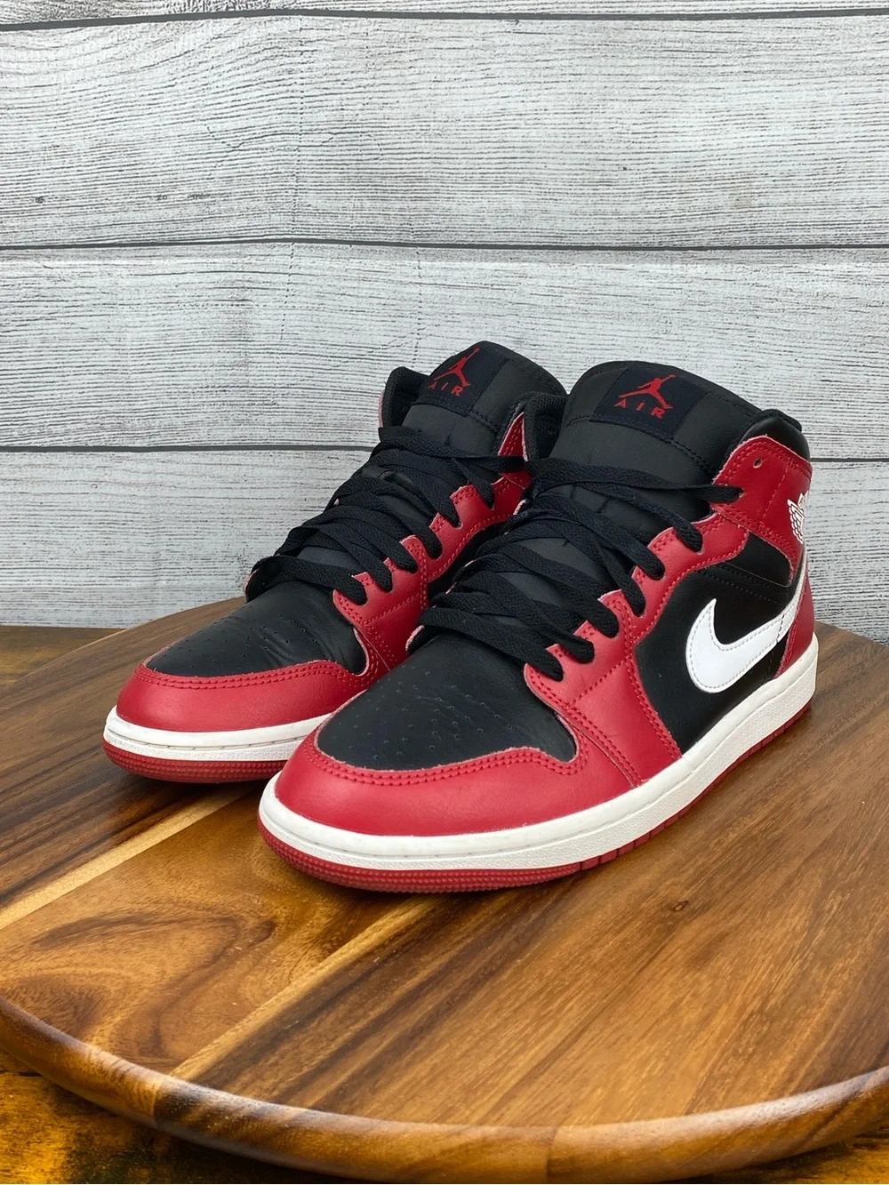 Nike Air Jordan 1 Mid Gym Red Black White Men’s Shoes DQ8426-061 Sneaker Size 8